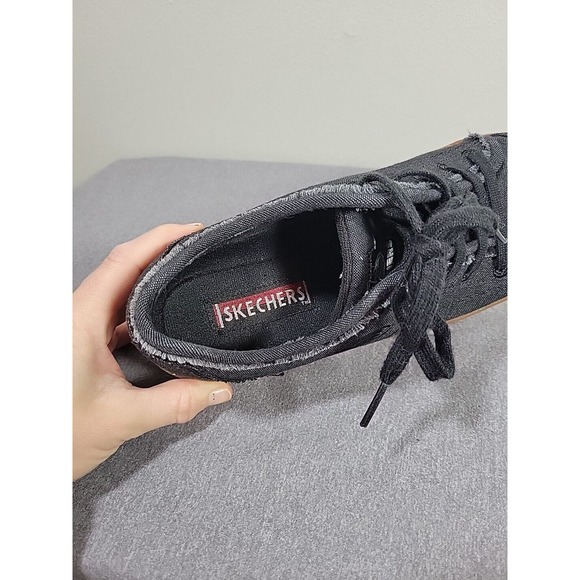 Sketchers Street Roadies Women's Oxford, SZ 9 Dark WASH Denim Shoe - Picture 11 of 13